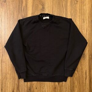 TNA Aritzia Black Crewneck Sweater